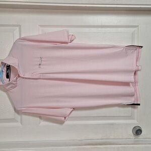 RALPH LAUREN RLX GOLF POLO Baby PINK SIZE Small Wicking